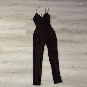 Elegant brown Jumpsuit